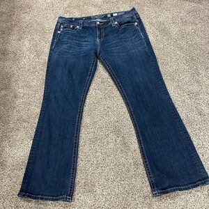 Miss Me Size 34 boot leg jeans